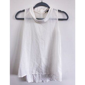 Ann Taylor Mock-Neck Shell